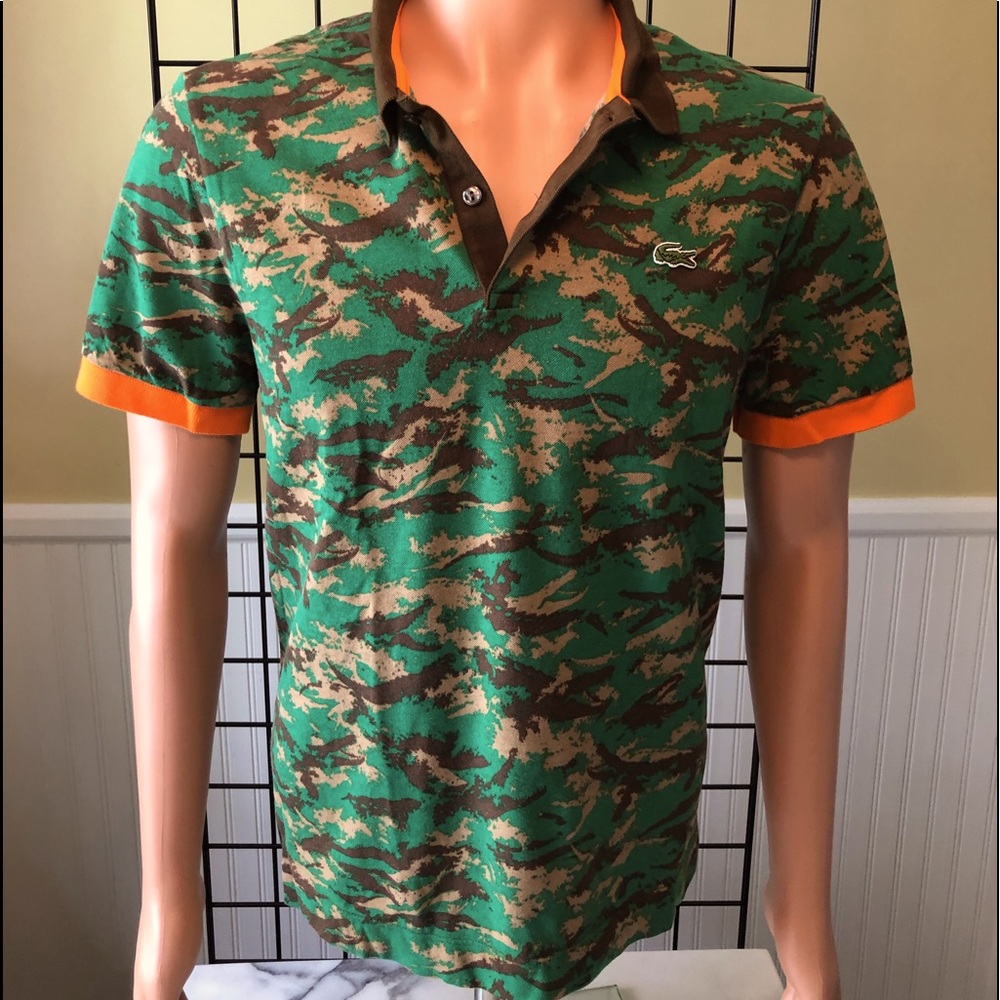 Lacoste Live! Camouflage Polo Shirt- You have to see to believe!